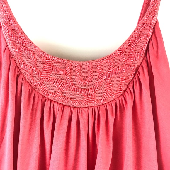 Forever 21 Tangerine Ruffled Dress - Picture 2 of 8